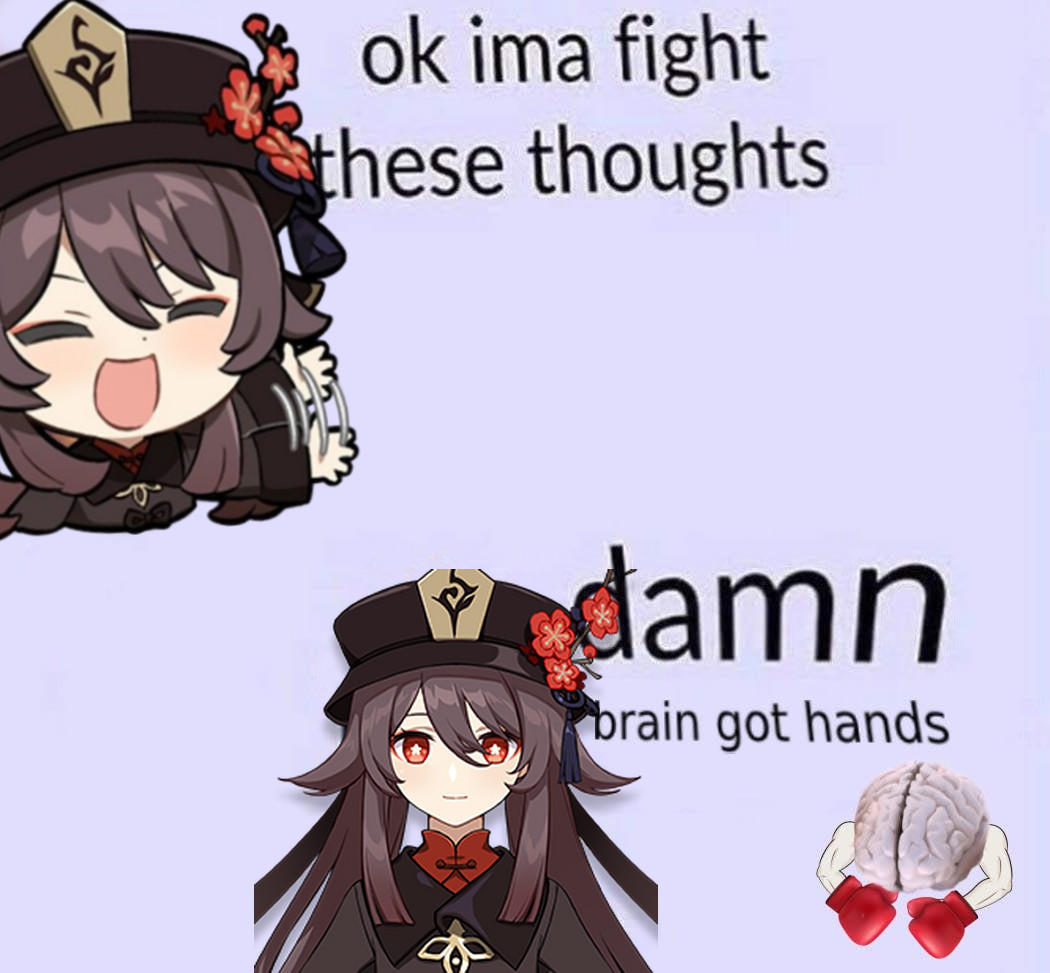 the brain started using steroids i swear