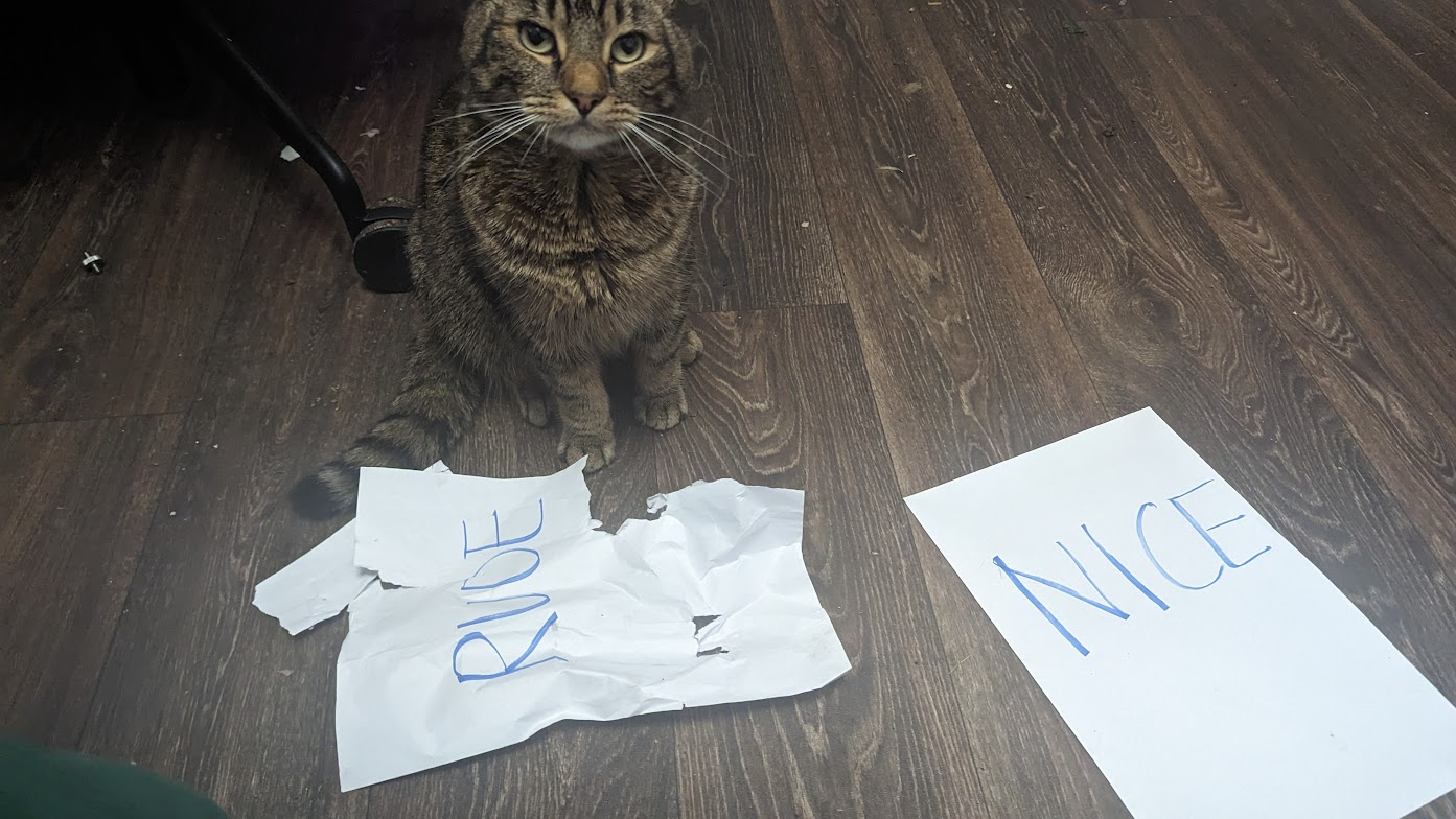 reminder to be nice or THIS will happen to you!!!!!!