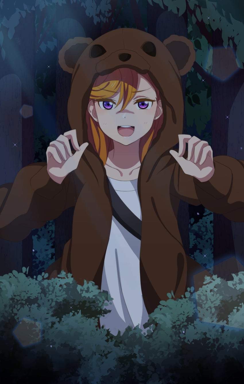 I'm pretending to be a bear! RRRAAAAAWWWWWWWWWWWRRRRRRR!!