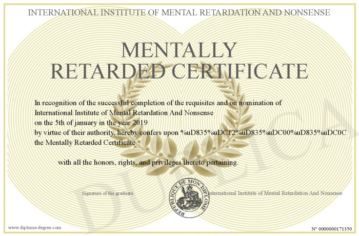 I'm retarded, but you'll never be able to prove that, retard.