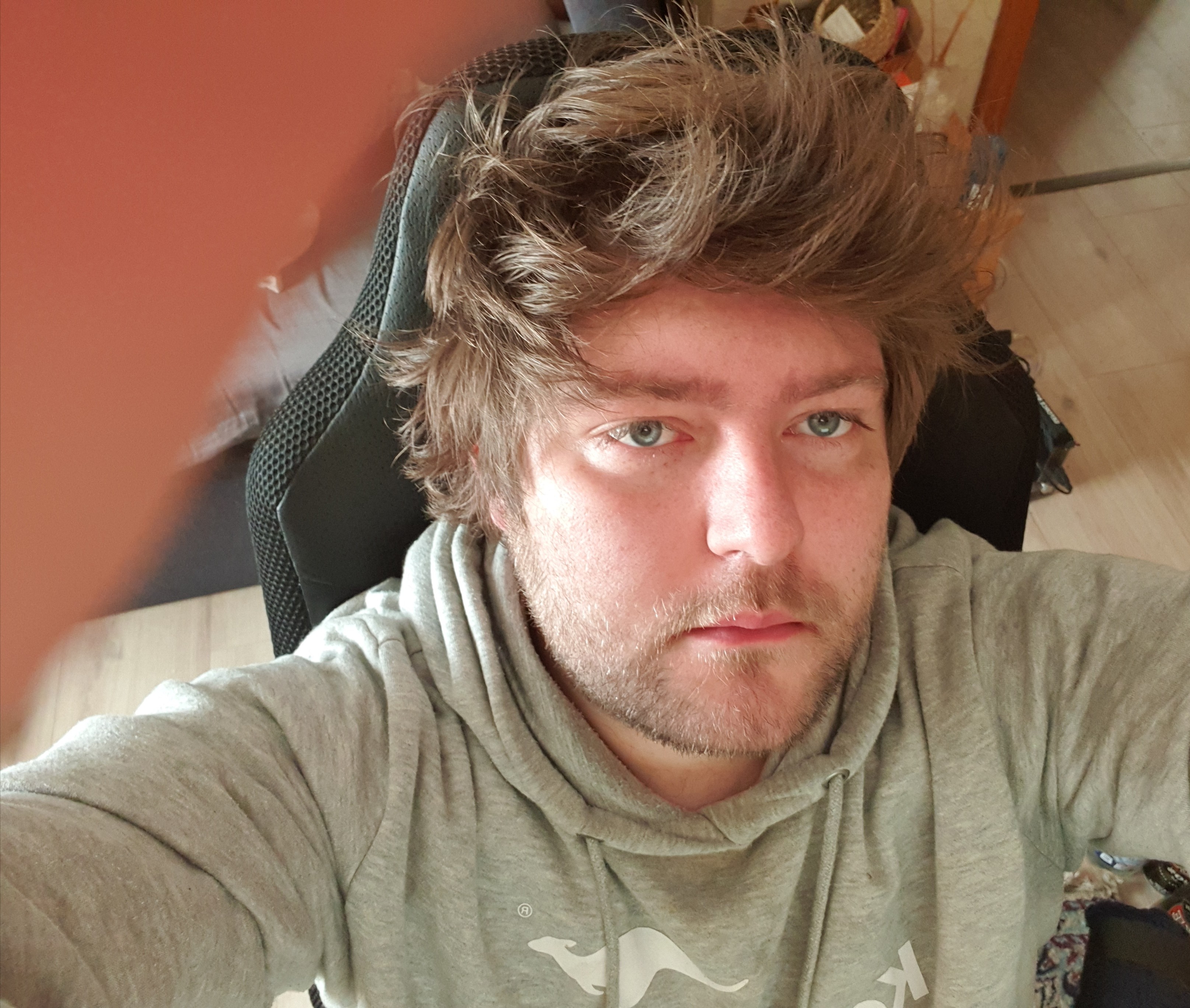 i am a boy and i squish my butt and legs and i play with it sometimes